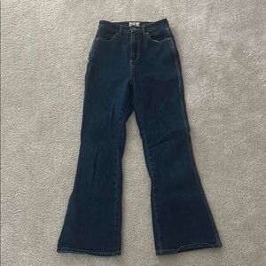 Women's Blue Flared Jeans